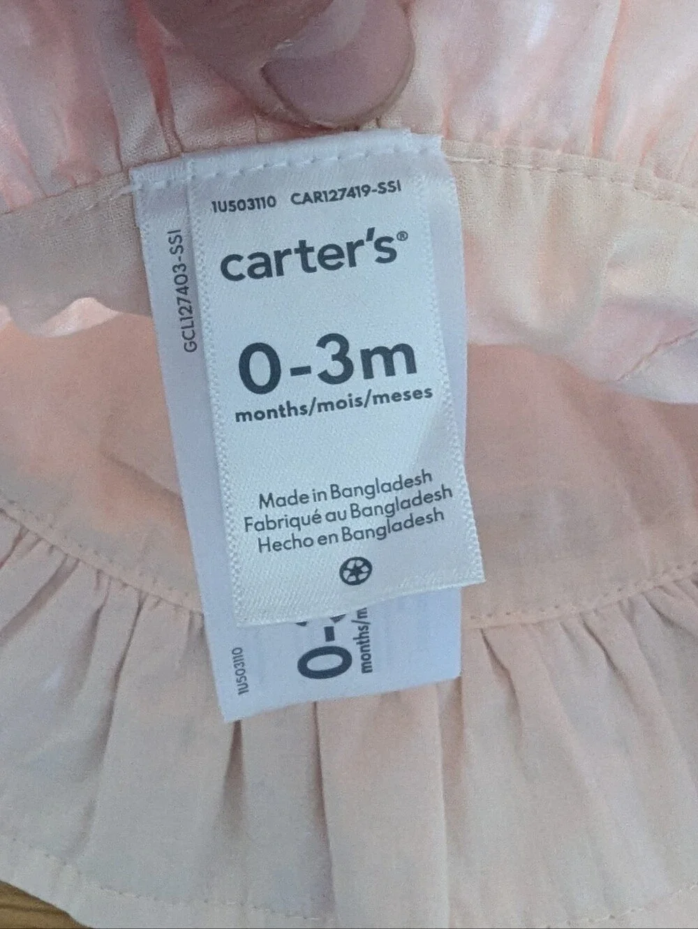 Baby Pink Eyelet Sun Hat